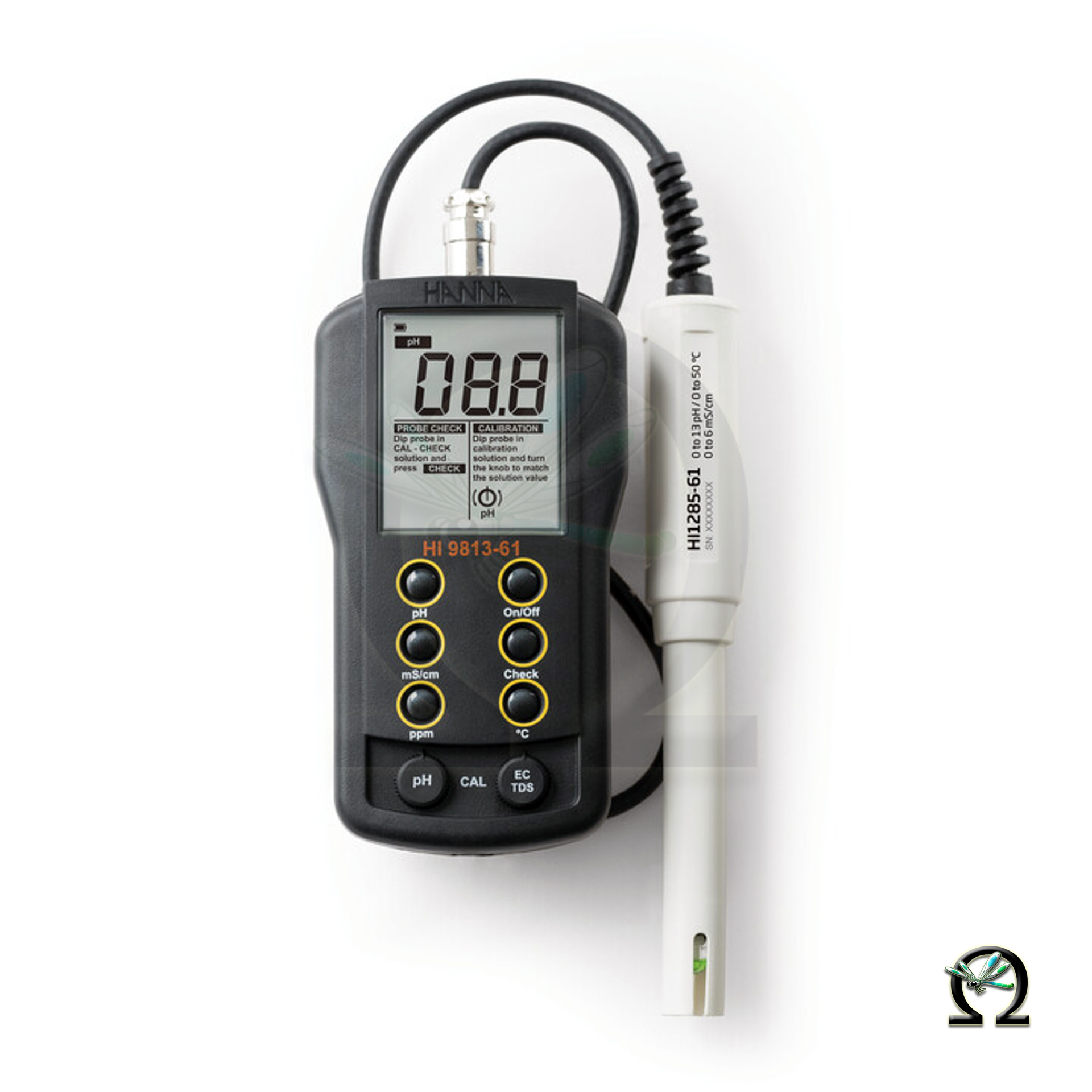 Multiparameter-Handmessgerät Hanna HI9813-61 mit CAL CHECK