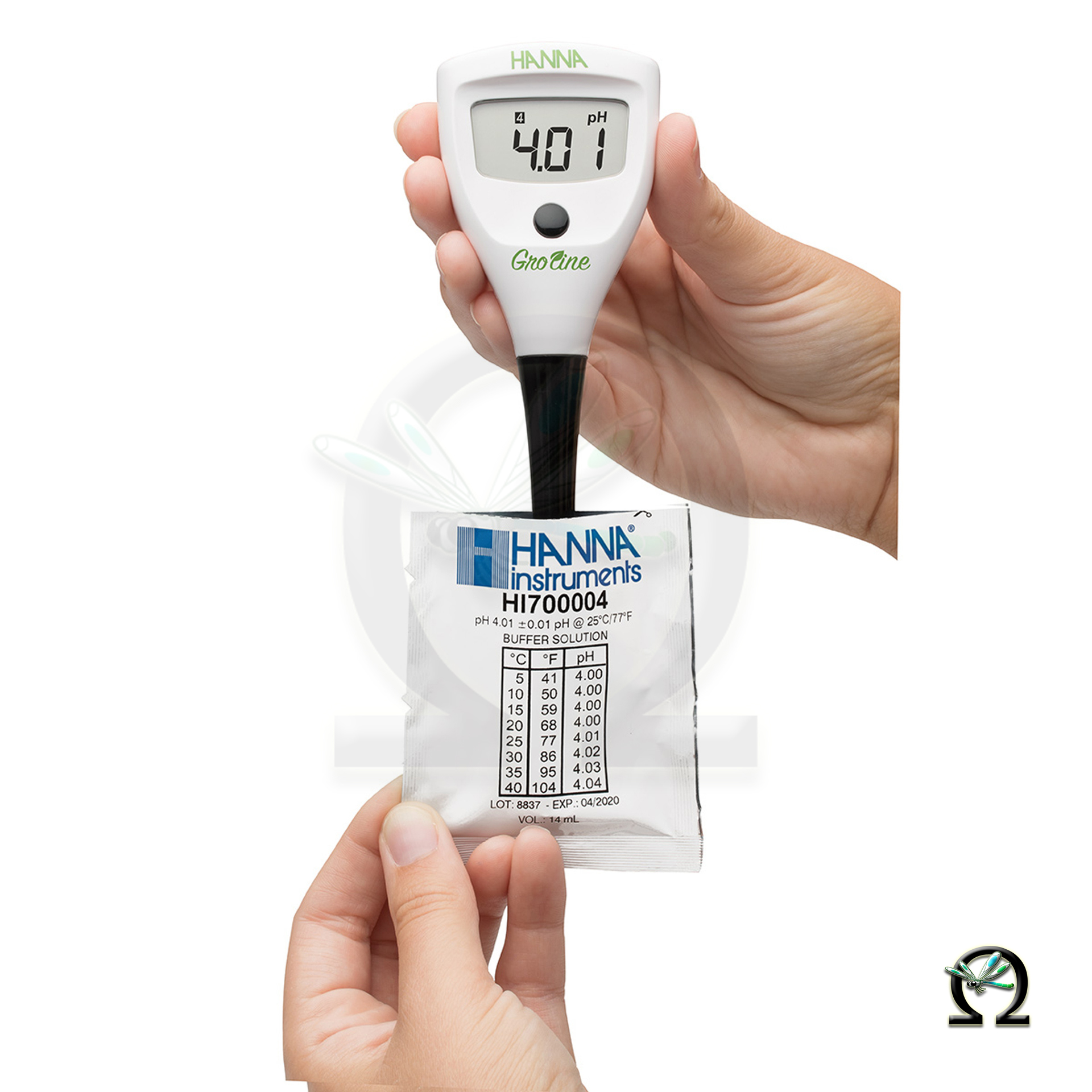 Der Hanna pH-Tester GroLine HI98115 lässt sich einfach kalibrieren