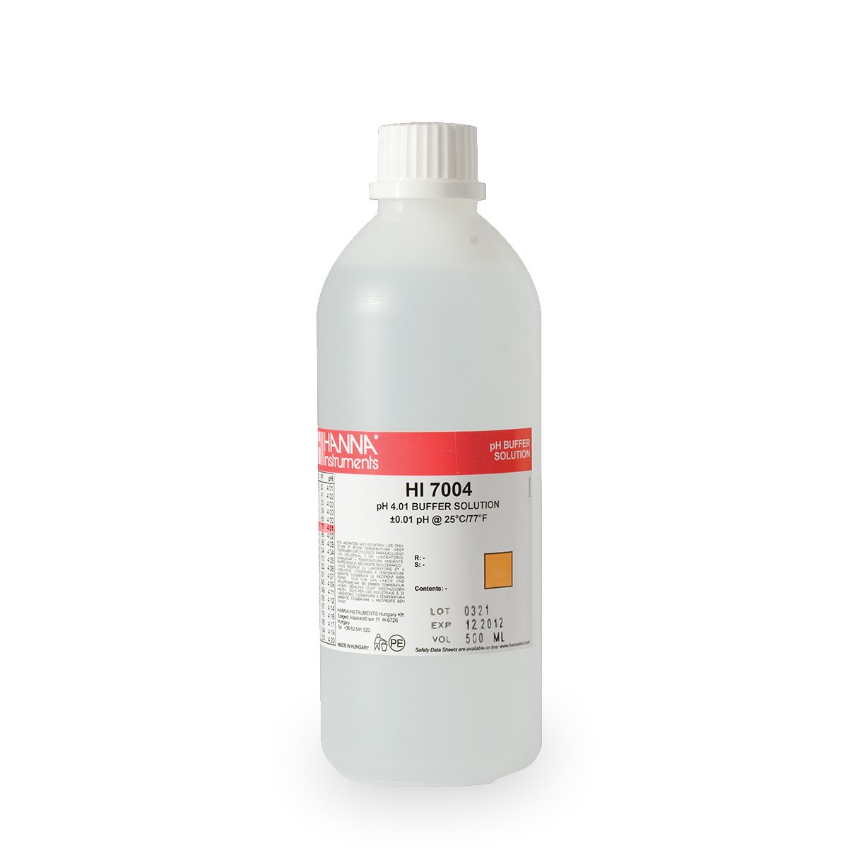 Hanna Pufferlösung HI7004 pH 4,01 500ml